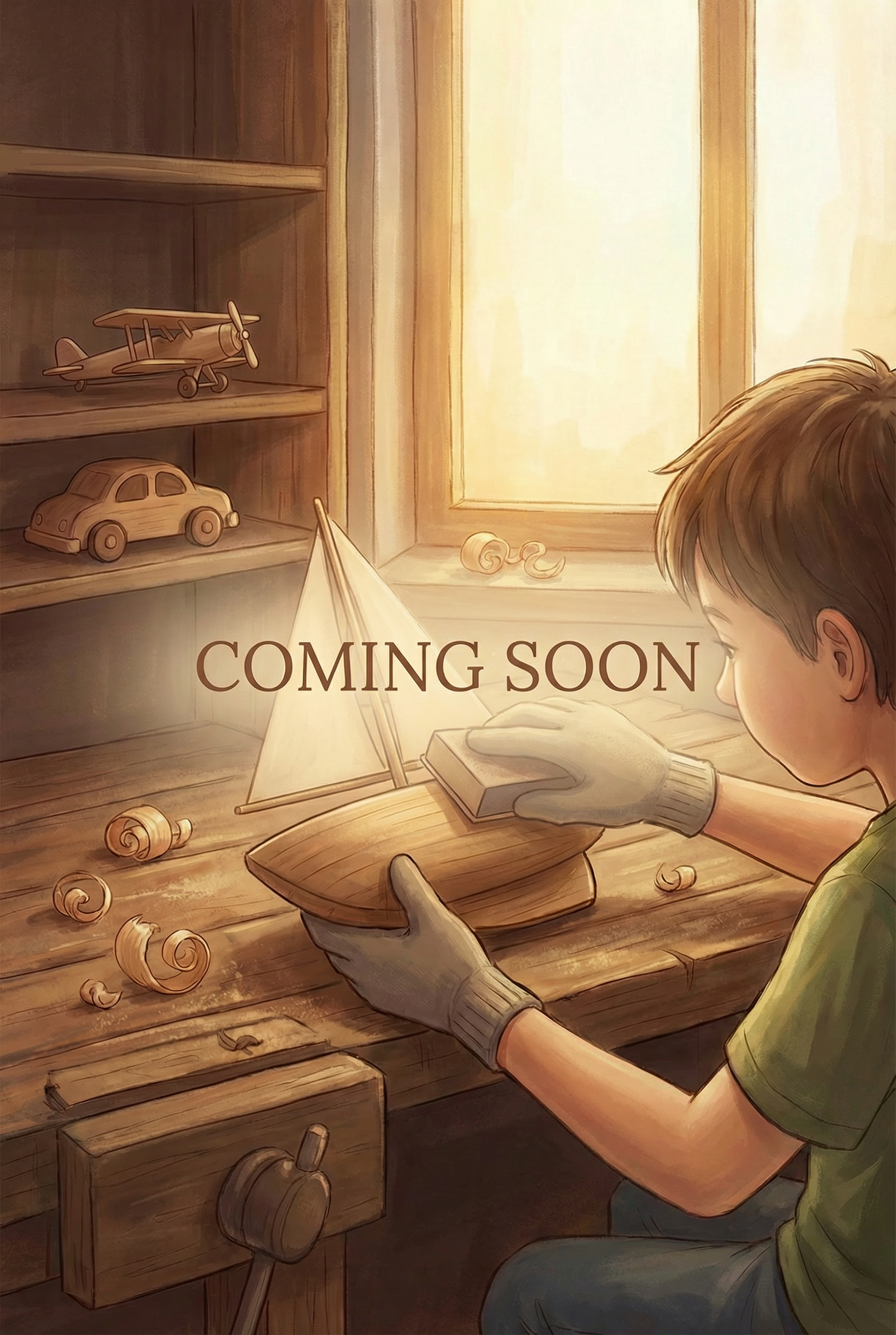 Okładka: Praca z drewnem dla dzieci